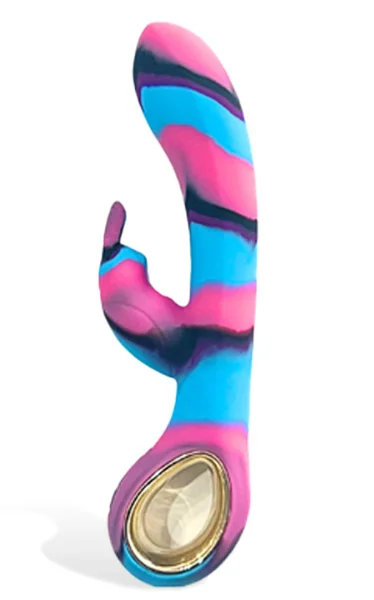 Colourful Camo Dini Vibrator Blue (Heating) — image 2 of 5