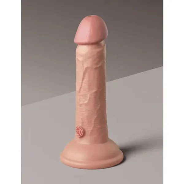 King Cock Elite 6'' Dual Density Cock - Flesh 15.2 cm Dong — image 4 of 6