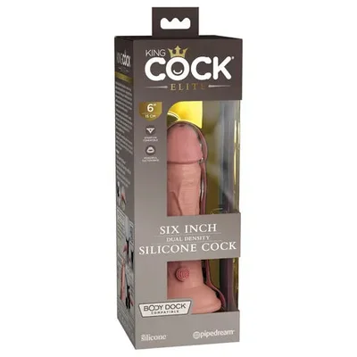 King Cock Elite 6 Dual Density Cock Flesh 15 2 cm Dong