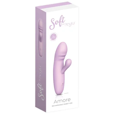 Soft By Playful Amore Rechargeable Rabbit Vibrator