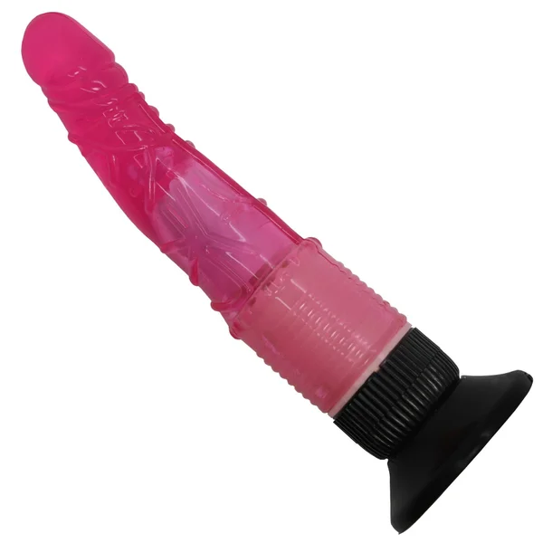 Vibrating Hands-Free Suction Cup Dildo — image 2 of 2