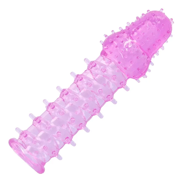 Ribbed Penis Extension With Pleasure Nubs — image 5 of 7
