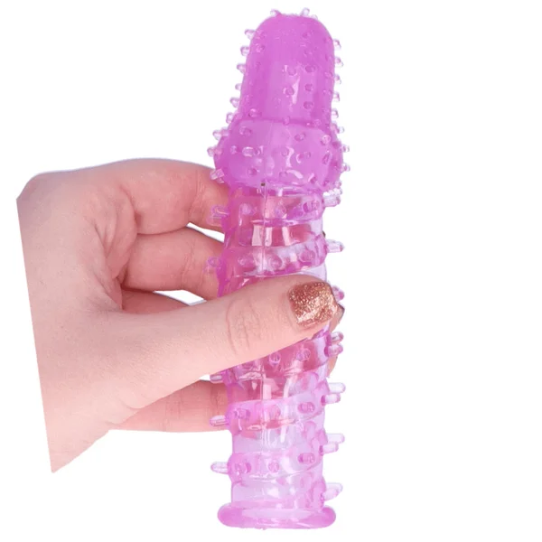 Ribbed Penis Extension With Pleasure Nubs — image 7 of 7