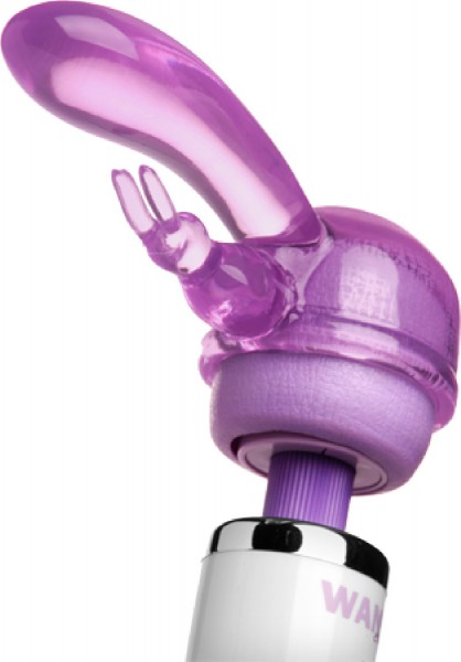 Original Rabbit Dual Stimulation Wand Attachment (Lavender)