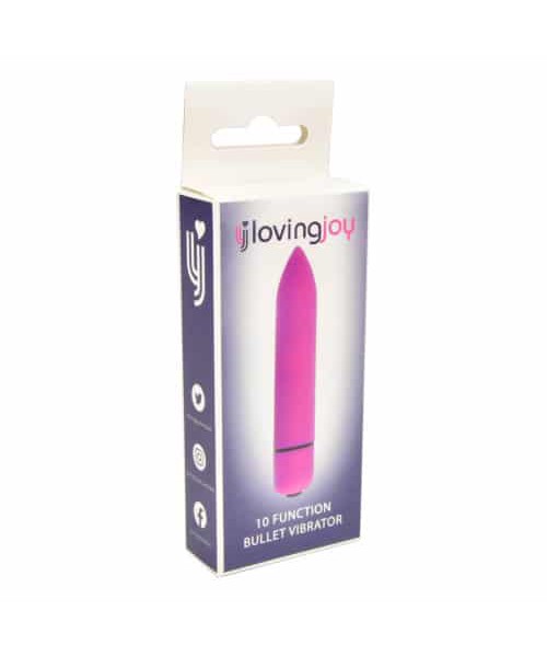 Loving Joy 10 Function Purple Bullet Vibrator — image 8 of 9