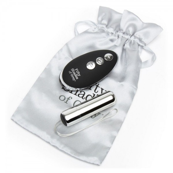 Fifty Shades of Grey Relentless Vibrations Remote Bullet Vibrator