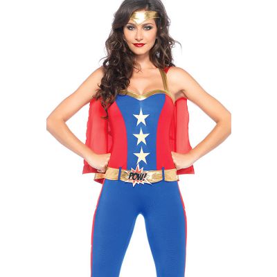 Leg Avenue 3 Pce Superhero Women s Costume