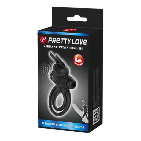 Vibrant Penis Ring III (Black)