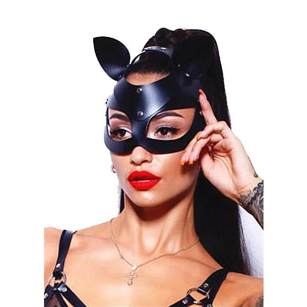 Ohyeah Lingerie Vegan Leather Cat Eye Mask — image 5 of 5