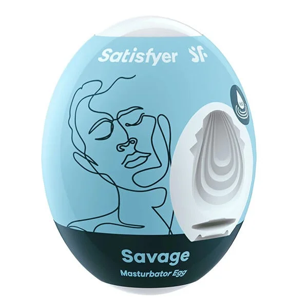Satisfyer Savage Masturbator Egg Stroker Sleeve — image 3 of 6