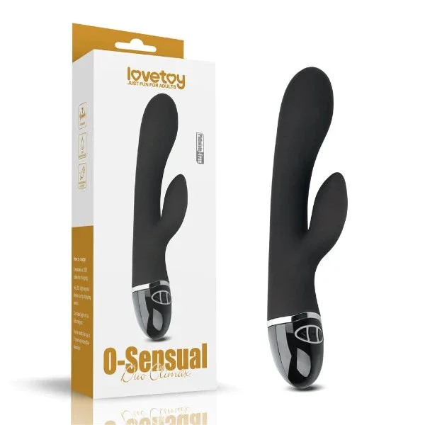 O-Sensual Clit Duo Climax Rechargeable Rabbit Vibrator