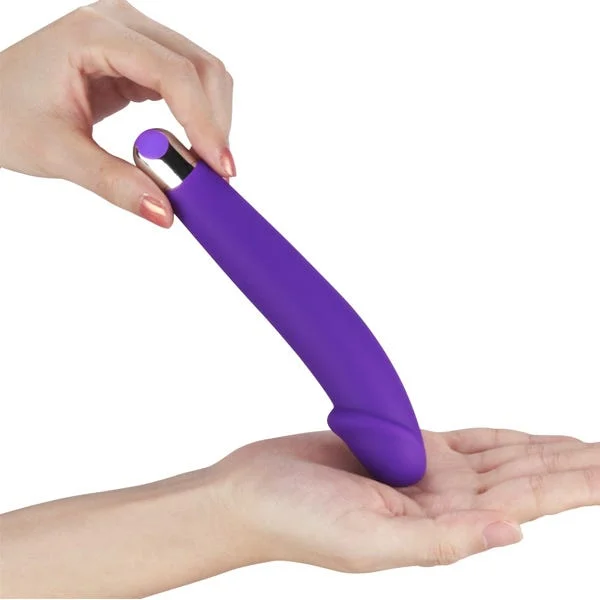 iJoy Rechargeable Silicone Dildo Vibrator — image 8 of 9