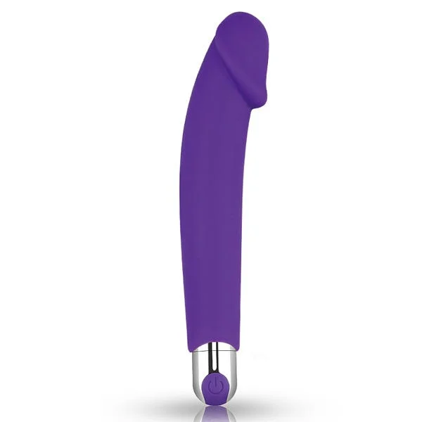 iJoy Rechargeable Silicone Dildo Vibrator — image 6 of 9