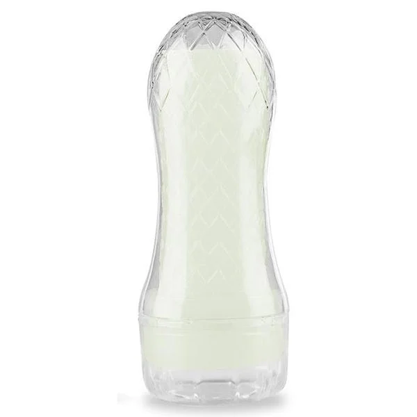 Lumino Play Glow In the Dark Pocket Pussy Ribbed Stroker — image 3 of 5