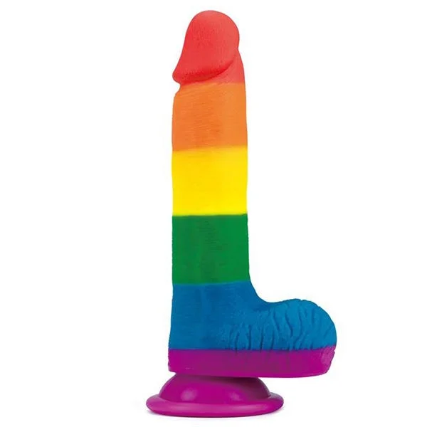 Lovetoy Prider 7.5-Inch Rainbow Dildo — image 9 of 17
