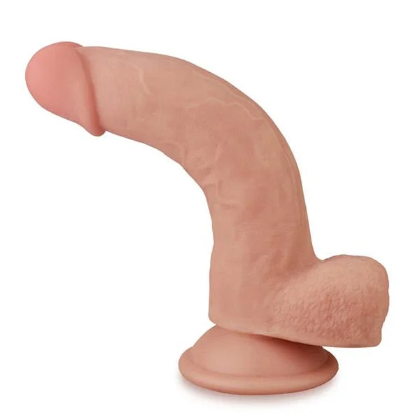 Lovetoy 8-Inch Sliding Skin Dual Layered Dildo