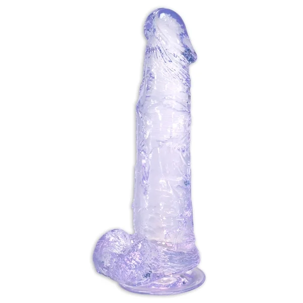 Rod Star #37 - 8" Clear Dildo With Balls — image 3 of 8