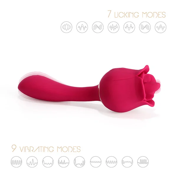 Rhea The Rose Massager - Red — image 10 of 16