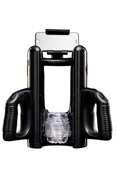 FleshLight Quickshot Launch 13.9" Powered Auto Stroker Holder plus Phone Mount