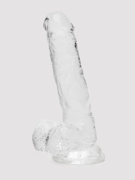 Lovehoney Enjoy Clear Dildo with Balls 7 Inch — image 7 of 7