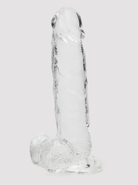 Lovehoney Enjoy Clear Dildo with Balls 8 Inch — image 7 of 7