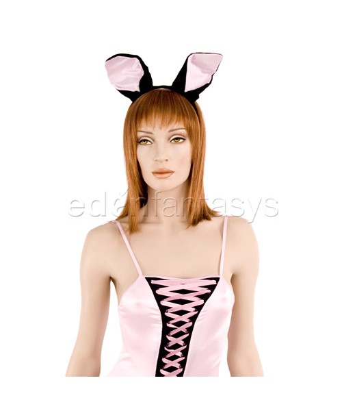Sexy pink bunny teddy