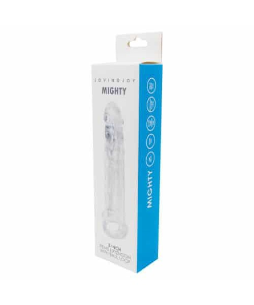 Loving Joy Mighty 3 Inch Penis Extension with Ball Loop — image 4 of 5