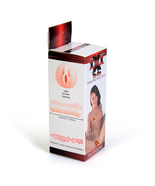 Bethaine realistic travel size masturbator