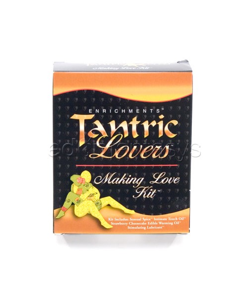 Tantric lovers making love kit
