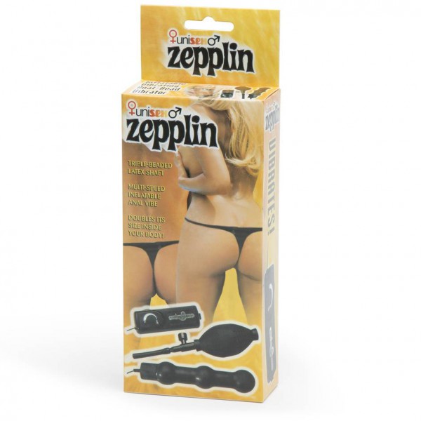 Inflatable Vibrating Anal Beads 6 Inch