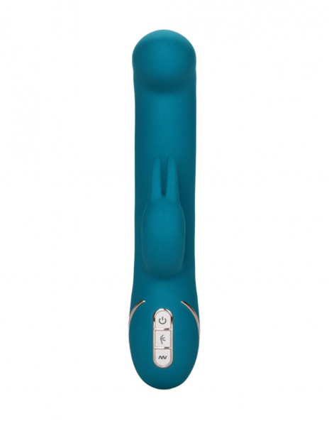 California Exotic 8.5" USB-Rechargeable Rocking Jack Rabbit Vibrator