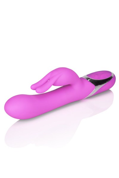 California Exotic Rechargeable Rotating Beaded 9" Rabbit Vibrator - Long Ears