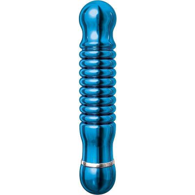 Pure Aluminium Medium Vibrator Waterproof Blue