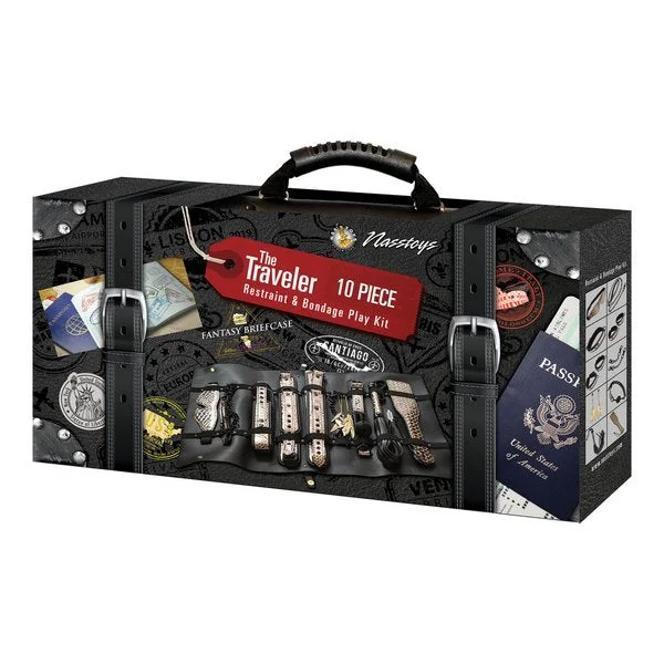 The Traveler 10 Piece Restraint & Bondage Play Kit — image 10 of 12