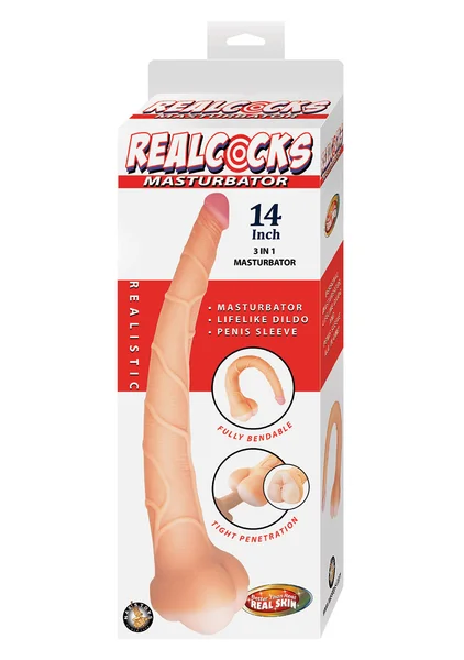 Real Cocks 14 Inch Masturbator and Dildo — image 17 of 17