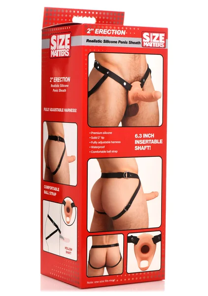 Size Matters 2 Inch Realistic Penis Sheath — image 24 of 25