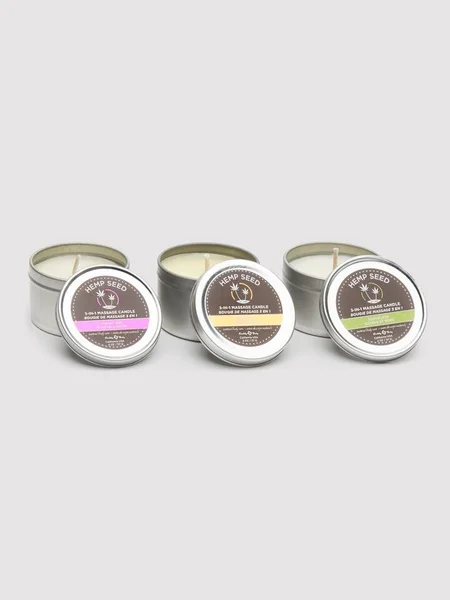 Earthly Body Trio 3-in-1 Mini Massage Candles (3 x 57g Pack) — image 7 of 7