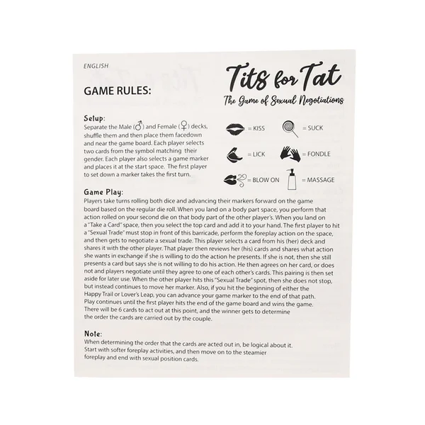 Tits For Tat The Game of Sexual Negotiations — image 12 of 12