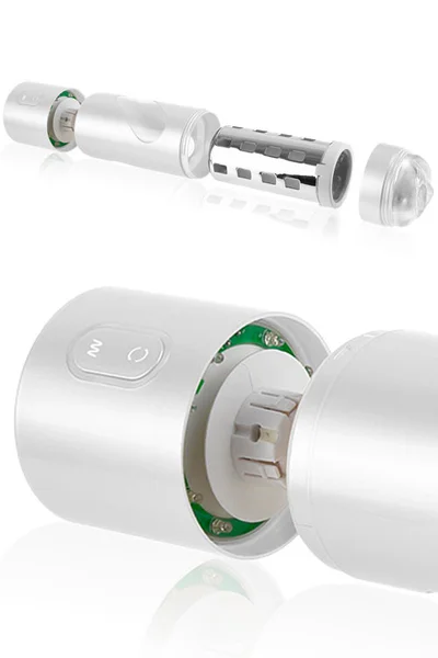 Pipedream Rechargeable Rotating & Tickling 9.25" Masturbator — image 13 of 13