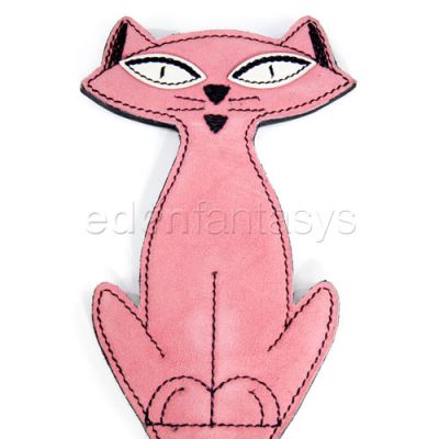 Kitty spank her