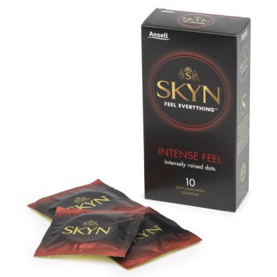 Ansell SKYN Intense Feel Non Latex Condoms 10 Pack