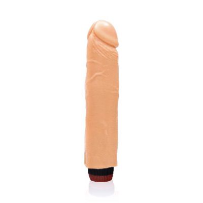 Cock w Vibration 9in Vanilla