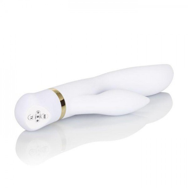 Spellbound White Wave Silicone Dual Vibe
