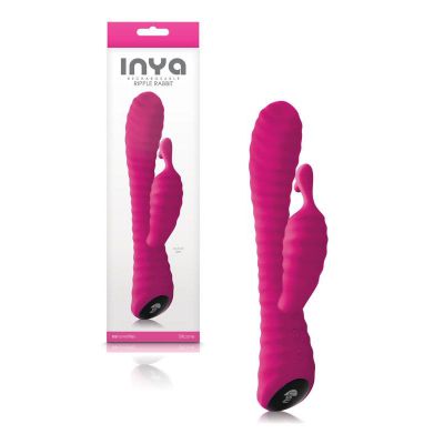 INYA Rechargeable Ripple Rabbit Vibe Pink
