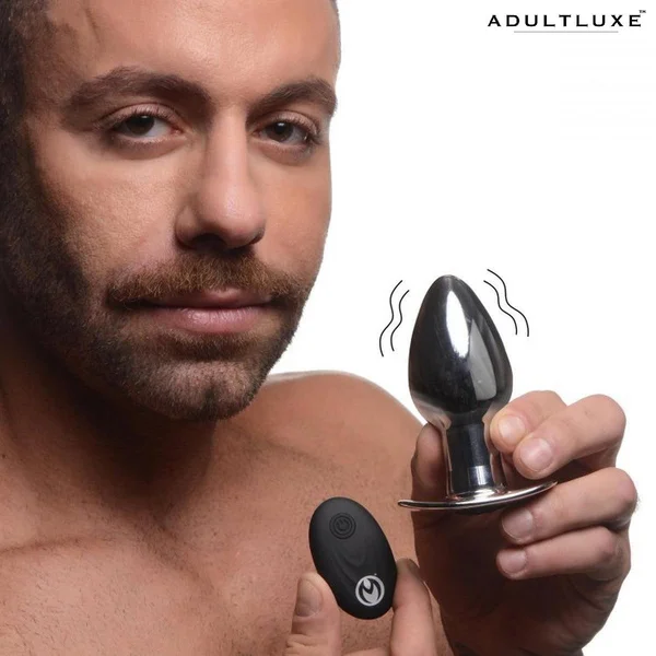 Master Series Chrome Blast Vibrating Plug — image 7 of 7