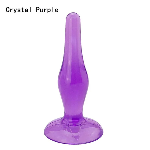 Tapered Jelly Anal Plug — image 5 of 6