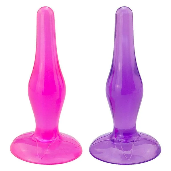Tapered Jelly Anal Plug — image 4 of 6