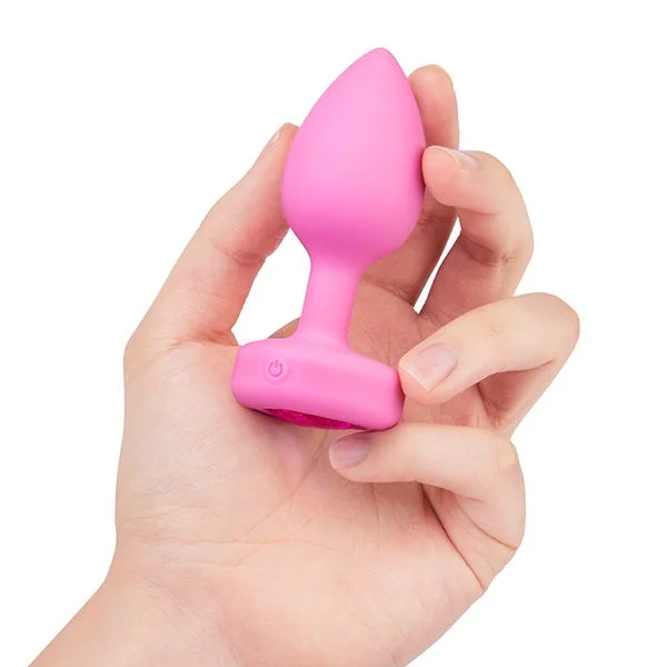 B-Vibe Small-Medium Jewels Rechargeable Remote Control Heart Plug