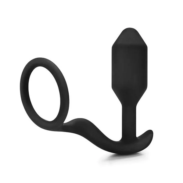 b-Vibe Snug & Tug Cock Ring and Butt Plug — image 7 of 12