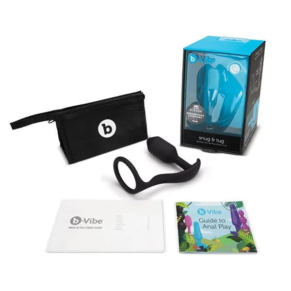 b-Vibe Snug & Tug Cock Ring and Butt Plug — image 12 of 12